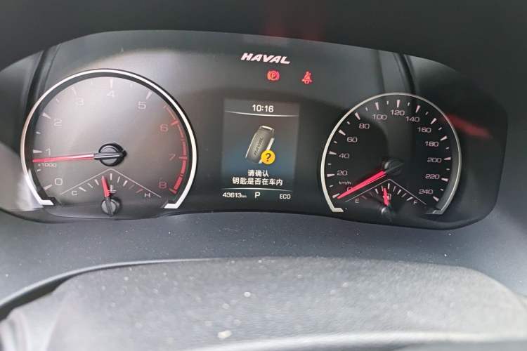 Used Haval H6 2021 National Trend Edition 1.5T Automatic Urban Version Odometer Close Up