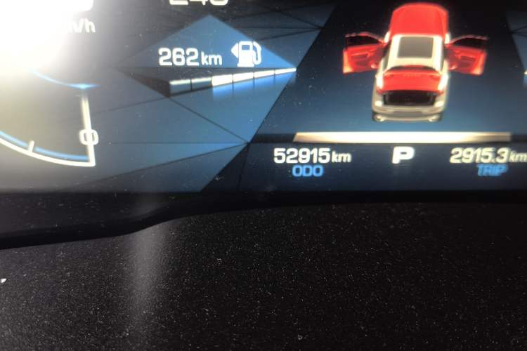 Used Haval H6 2021 1.5 GDIT Automatic Luxury Edition Odometer Close Up