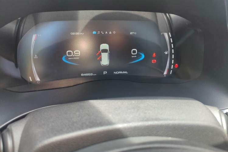 Used Haval H6 2021 China Trend Edition 1.5 GDIT Automatic Champion Version Odometer Close Up