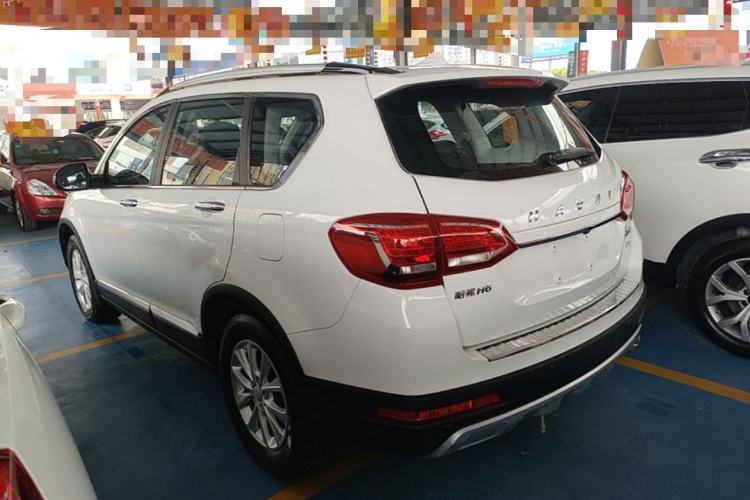 Used Haval H6 2021 Sport Edition 1.5T Automatic Elite Smart Connectivity Model U-Shape Grille Rear Left 45 Deg