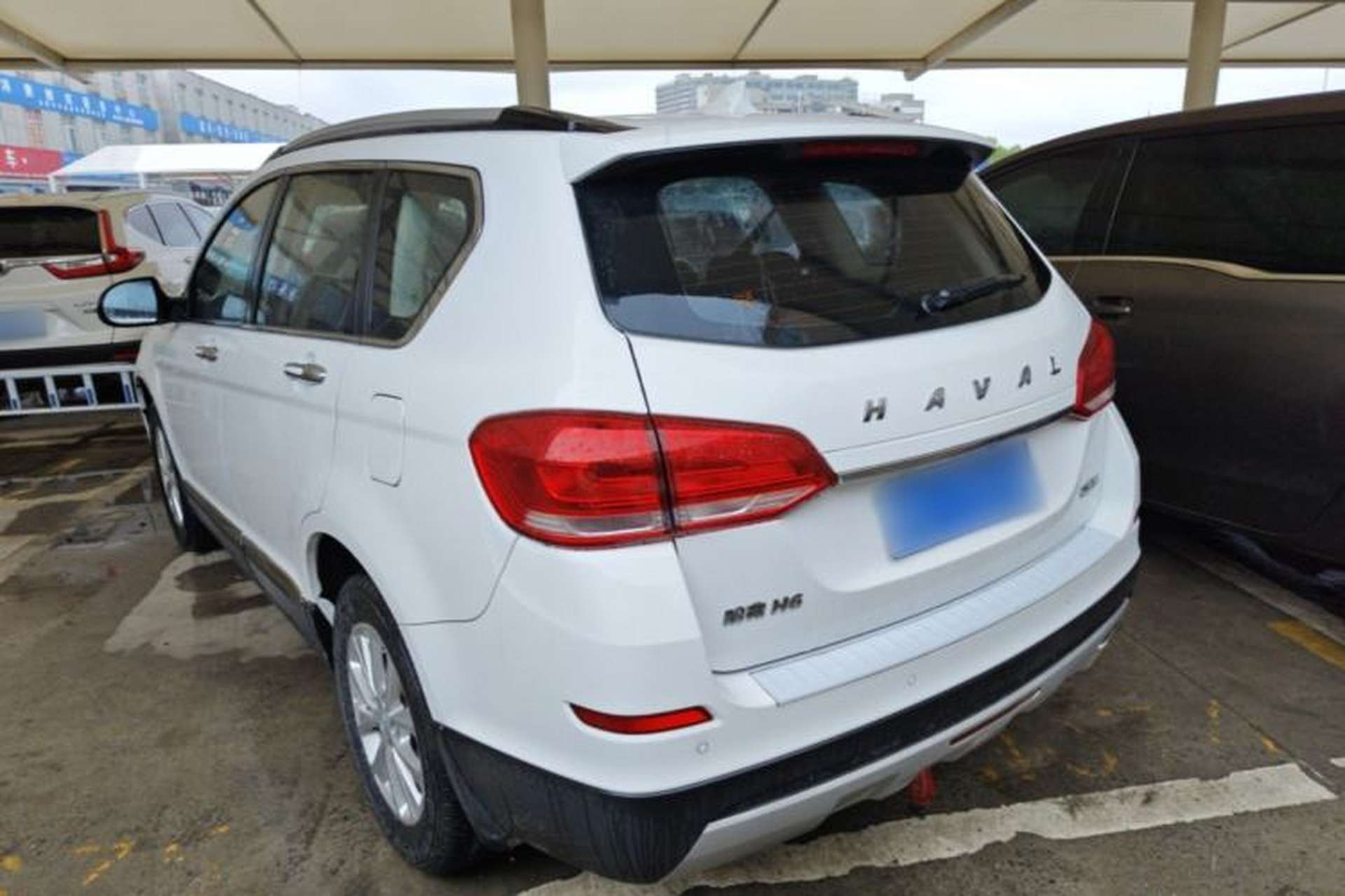 Used Haval H6 2021 Sport Edition 1.5T Manual Elite Smart Connectivity Model with Hexagonal Grille Rear Left 45 Deg