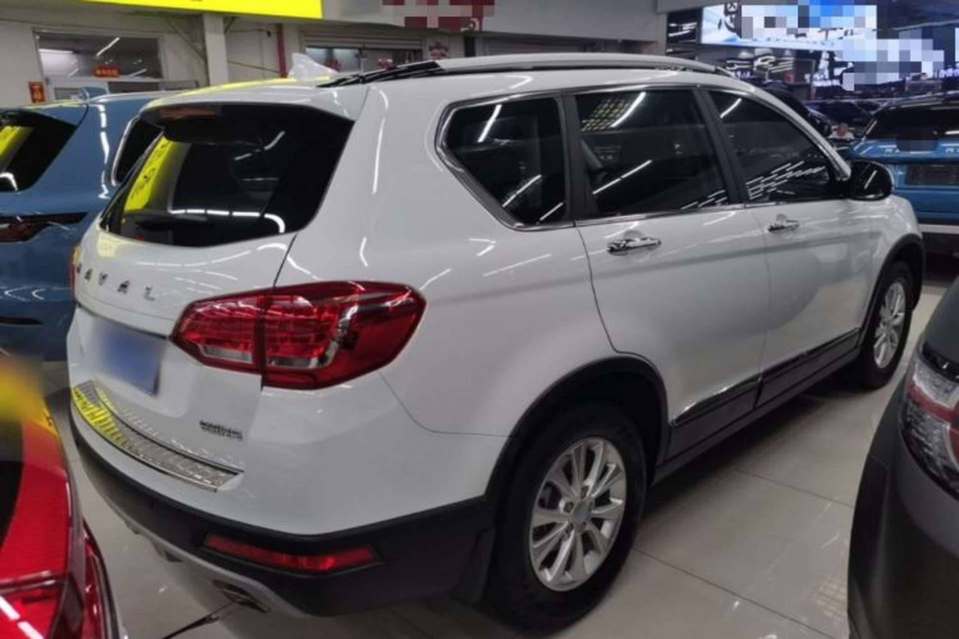 Used Haval H6 2021 Sport Edition 1.5T Automatic Elite Smart Connectivity Model U-Shape Grille Rear Right 45 Deg