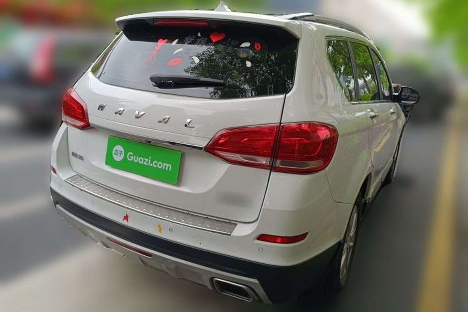 Used Haval H6 2021 Sport Edition 1.5T Automatic Elite Smart Connectivity Model with Hexagonal Grille Rear Right 45 Deg