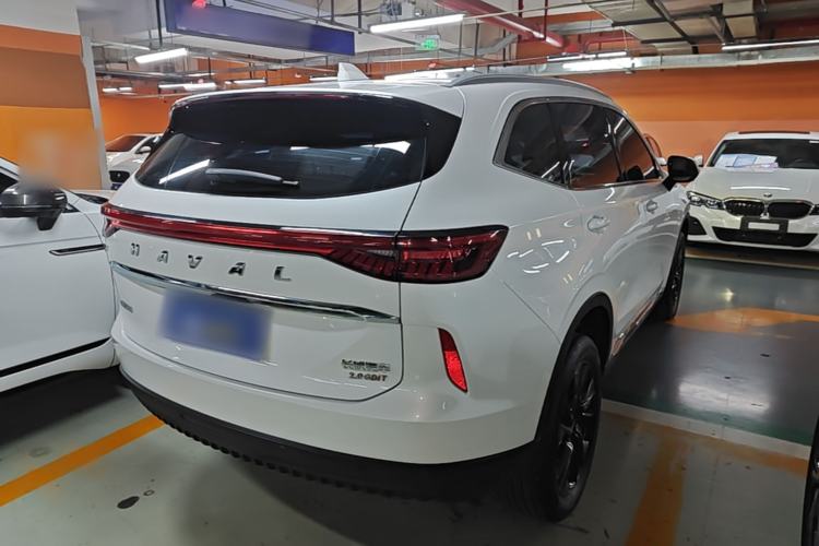 Used Haval H6 2021 3rd Generation 2.0T Automatic Two-Wheel Drive Max Rear Right 45 Deg