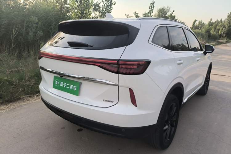 Used Haval H6 2021 3rd Generation 2.0T Automatic Two-Wheel Drive Max Rear Right 45 Deg