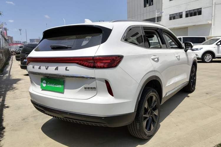 Used Haval H6 2021 3rd Generation 2.0T Automatic Two-Wheel Drive Max Rear Right 45 Deg