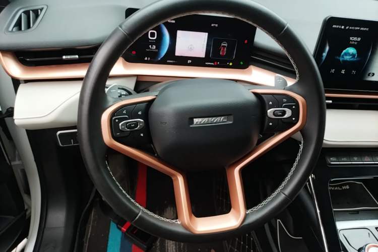 Used Haval H6 2021 3rd Generation 2.0T Automatic Two-Wheel Drive Max Steering Wheel