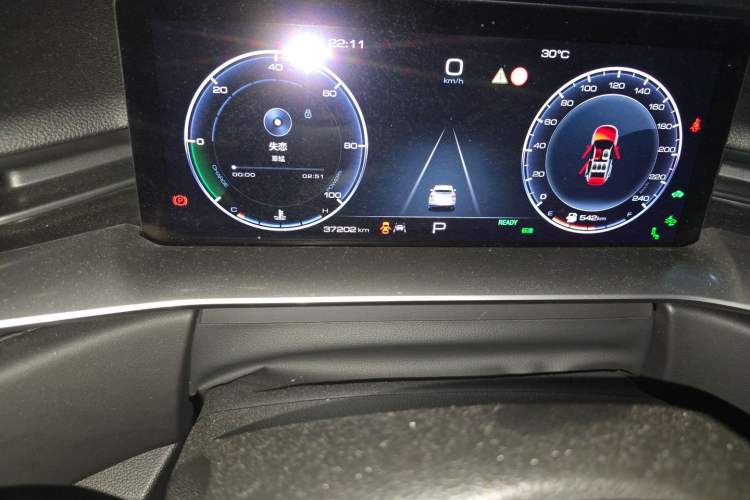 Used Haval H6 2022 Third Generation 1.5T DHT Odometer Close Up