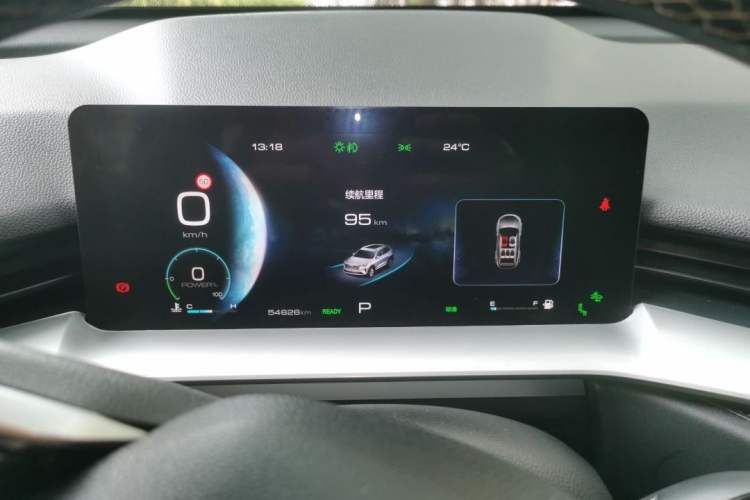 Used Haval H6 2022 Third Generation 1.5T DHT Odometer Close Up