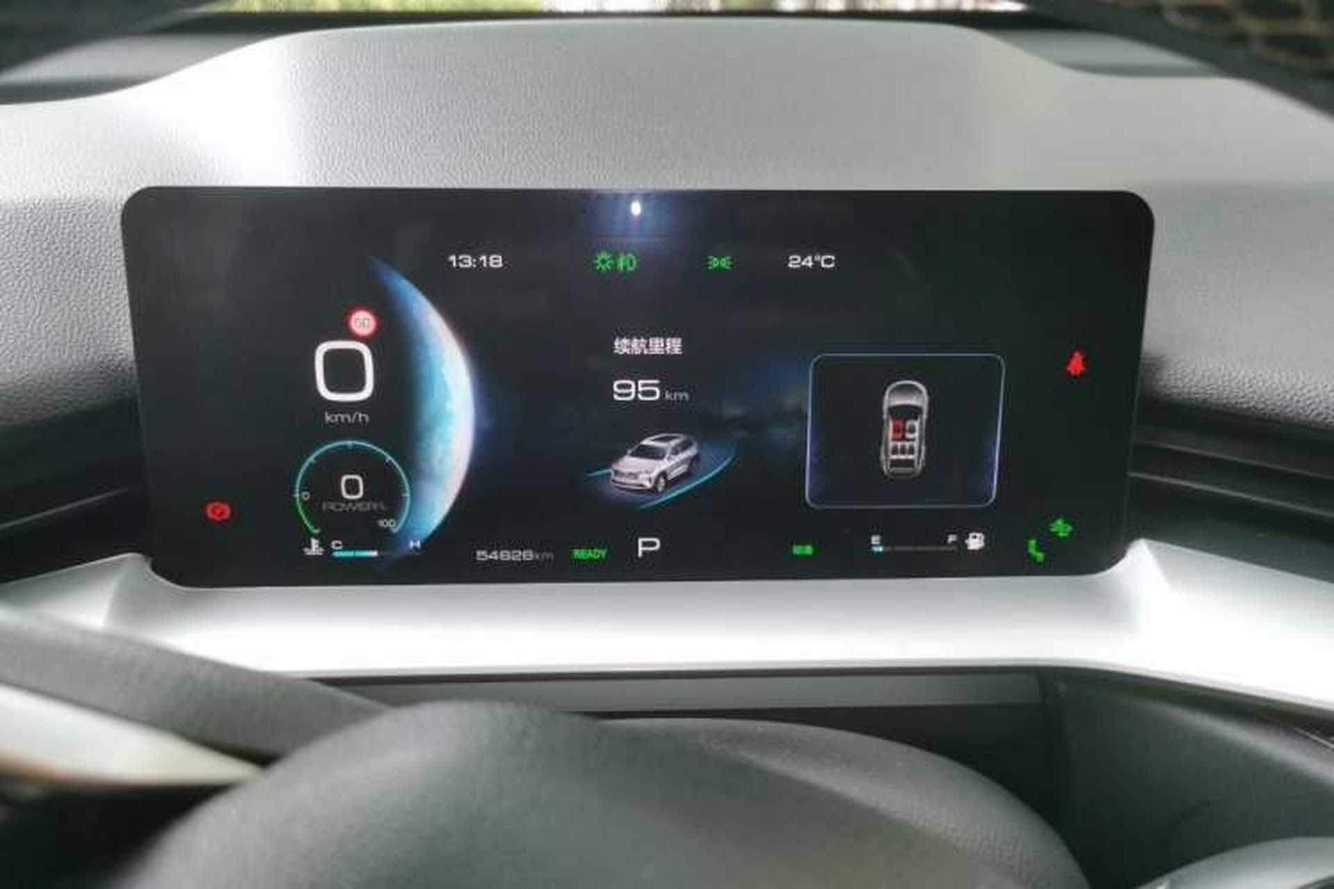 Used Haval H6 2022 Third Generation 1.5T DHT Odometer Close Up