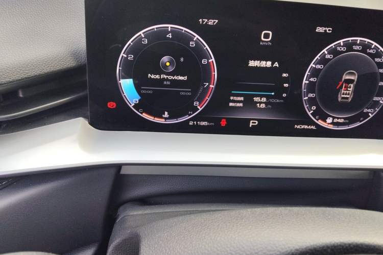 Used Haval H6 2022 3rd Generation 1.5T Automatic Two-Wheel Drive Pro Odometer Close Up