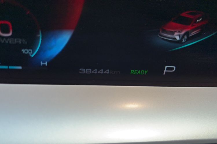 Used Haval H6 2022 Third Generation 1.5T DHT Odometer Close Up