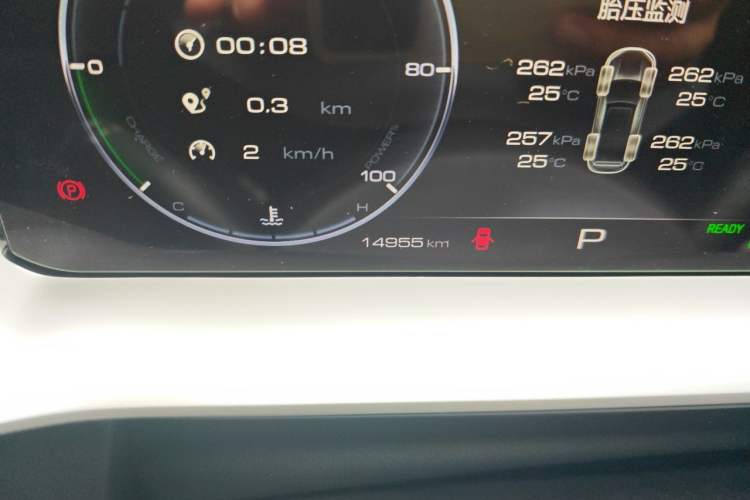 Used Haval H6 2022 Third Generation 1.5T DHT Odometer Close Up