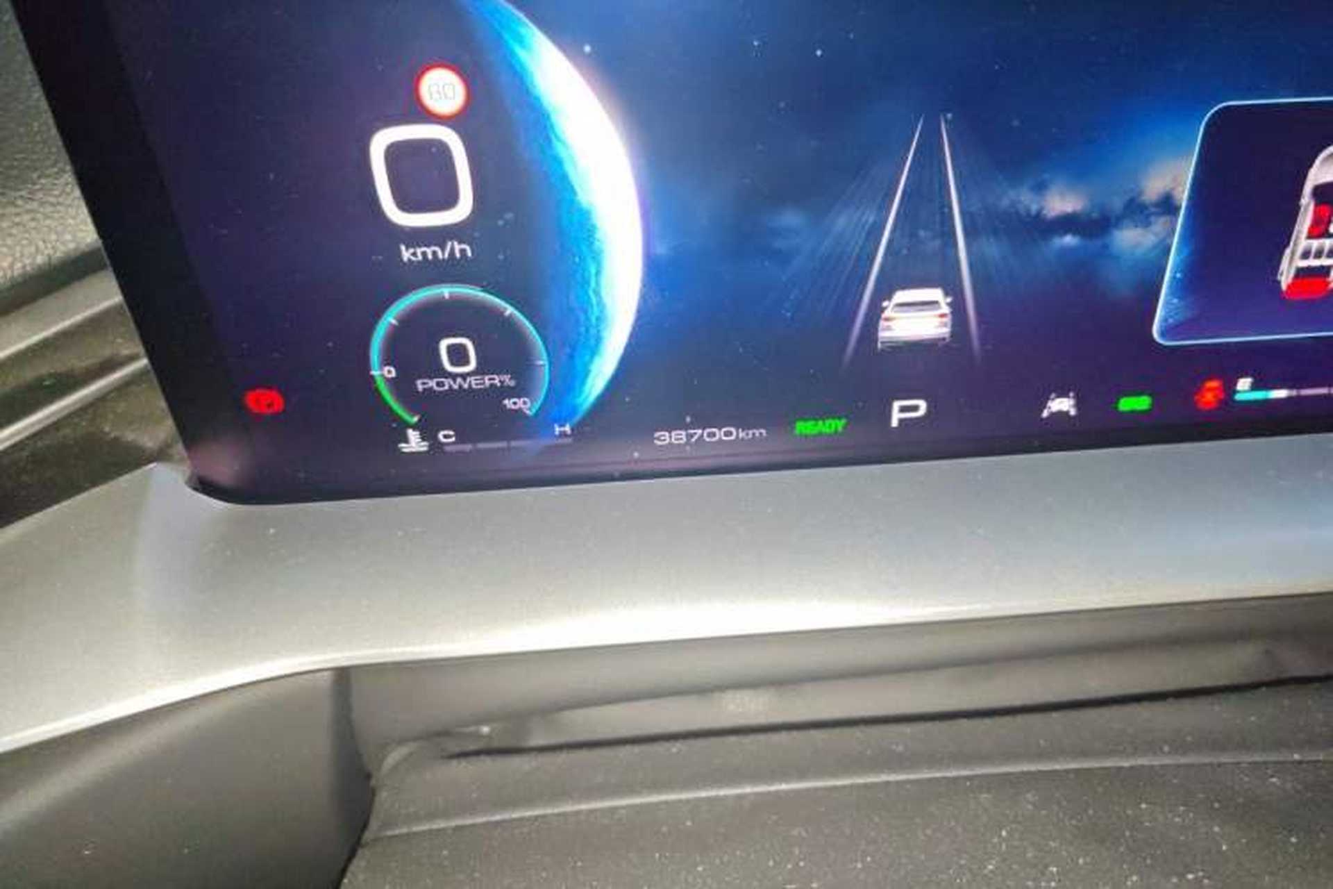 Used Haval H6 2022 Third Generation 1.5T DHT Odometer Close Up