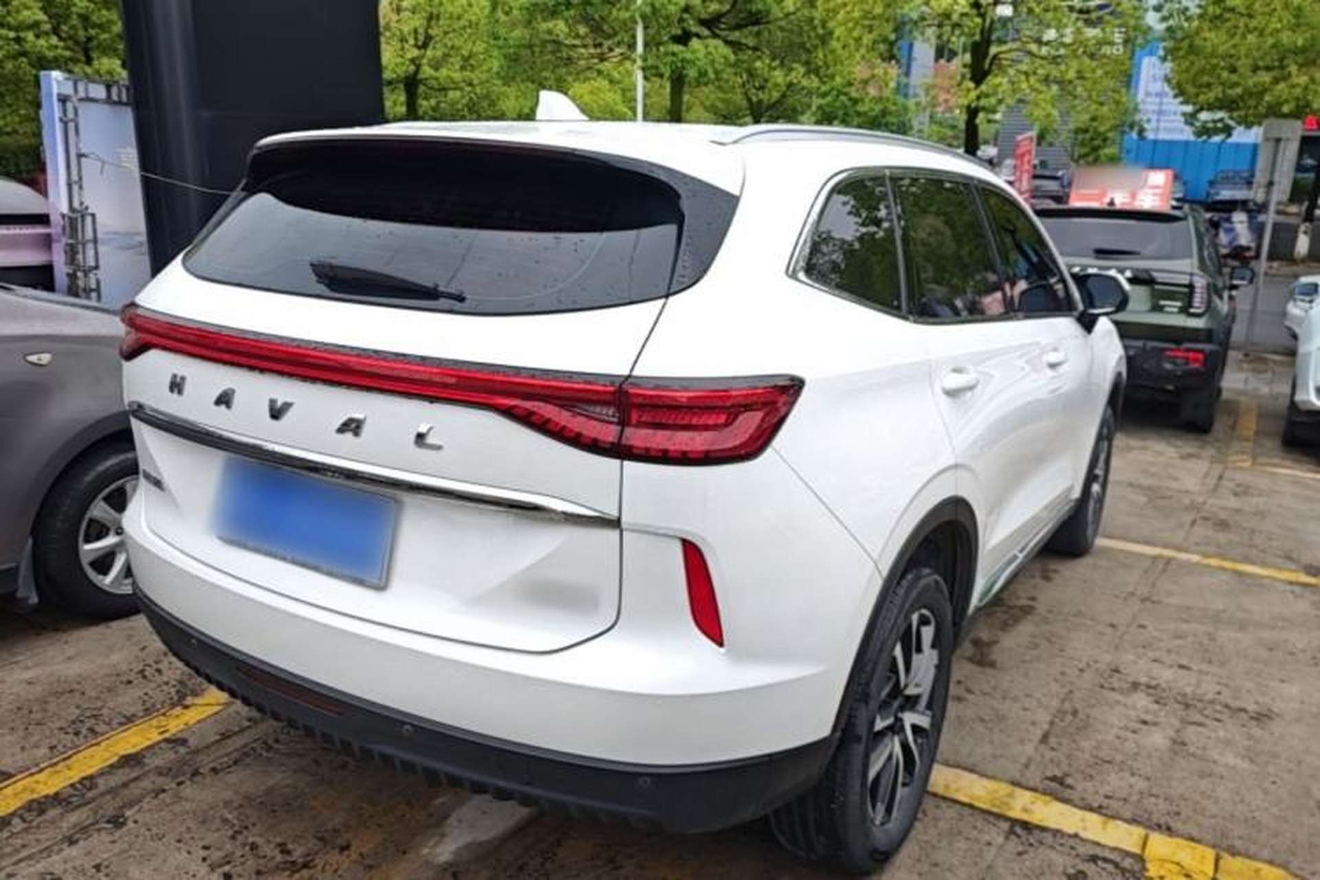 Used Haval H6 2022 3rd Generation 1.5T Automatic Two-Wheel Drive Max Rear Right 45 Deg
