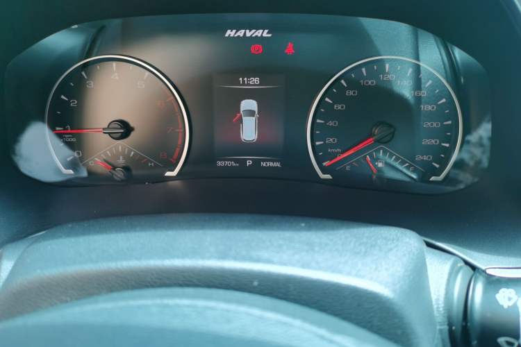 Used Haval H6 2023 National Trend Edition 1.5T Automatic Urban Version Odometer Close Up