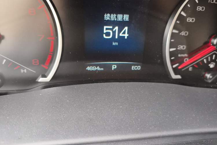 Used Haval H6 2023 National Trend Edition 1.5T Automatic Urban Version Odometer Close Up