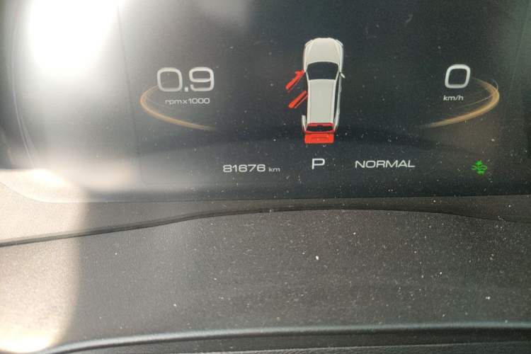 Used Haval H6 2023 National Trend Edition 1.5T Automatic Urban Version Odometer Close Up