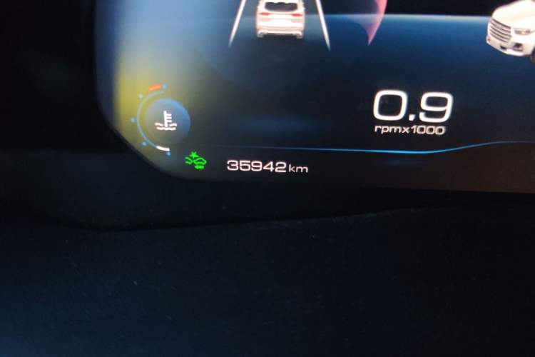 Used Haval H6 2023 National Trend Edition 1.5T Automatic Champion Version Odometer Close Up