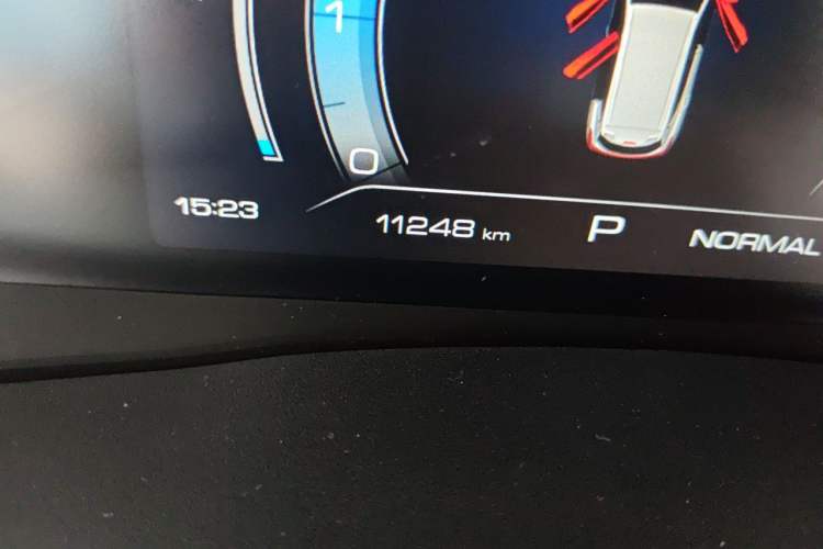Used Haval H6 2023 National Trend Edition 1.5T Automatic Champion Version Odometer Close Up