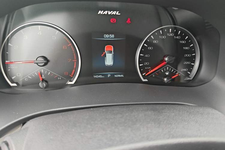 Used Haval H6 2023 National Trend Edition 1.5T Automatic Urban Version Odometer Close Up