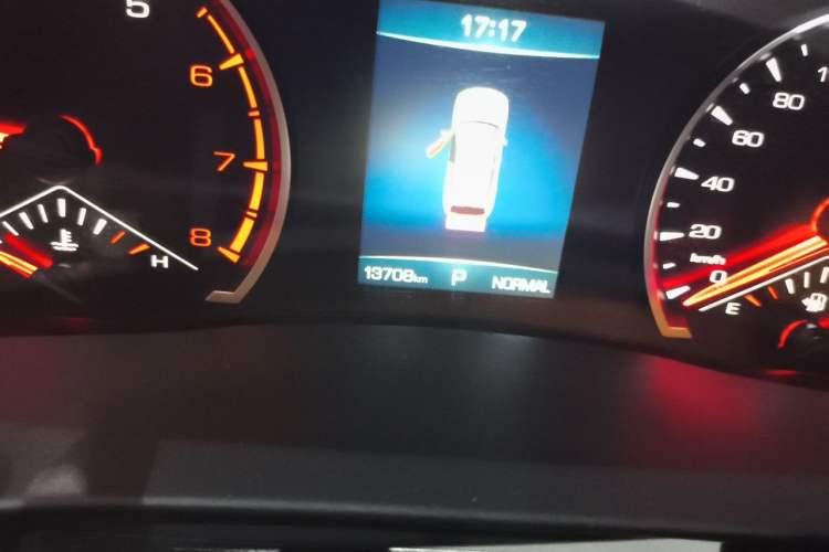 Used Haval H6 2023 National Trend Edition 1.5T Automatic Urban Version Odometer Close Up