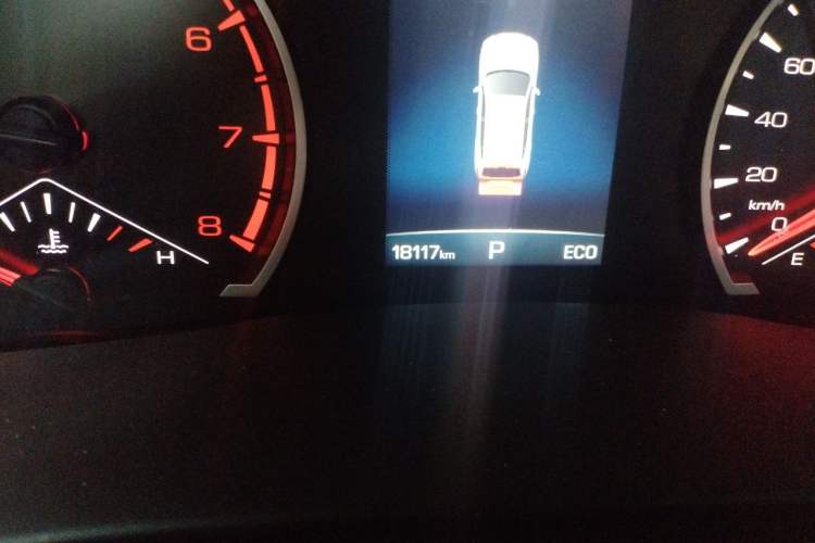 Used Haval H6 2023 National Trend Edition 1.5T Automatic Urban Version Odometer Close Up
