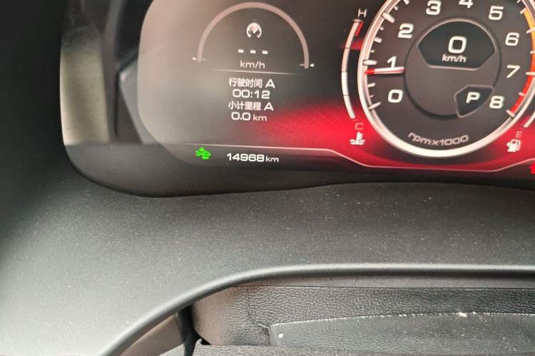 Used Haval H6 2023 National Trend Edition 1.5T Automatic Champion Version Odometer Close Up