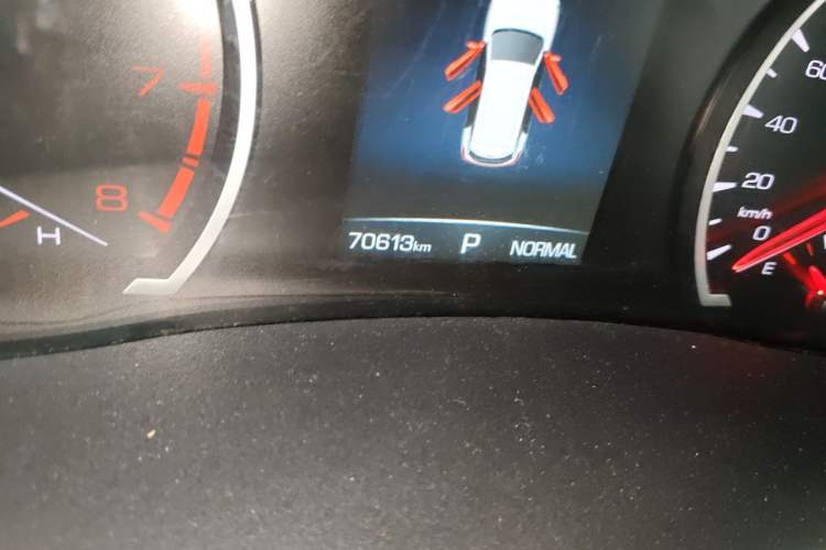 Used Haval H6 2023 National Trend Edition 1.5T Automatic Urban Version Odometer Close Up