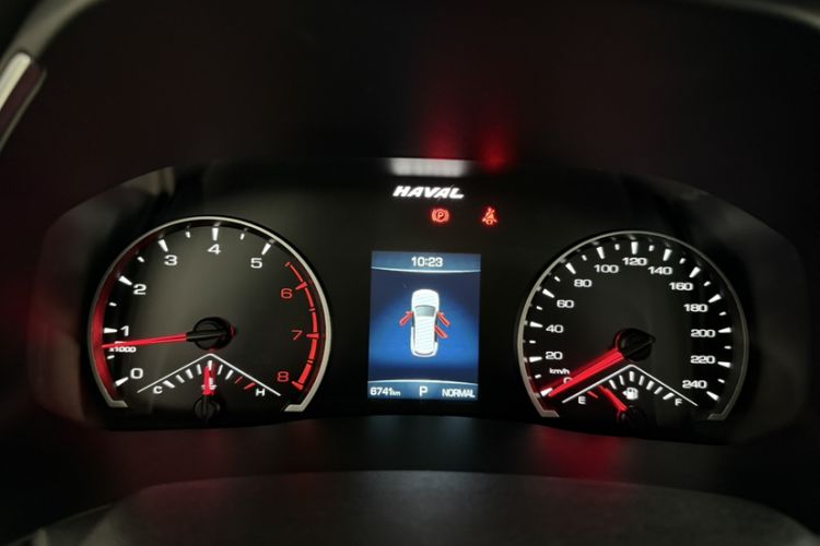 Used Haval H6 2023 National Trend Edition 1.5T Automatic Urban Version Odometer Close Up
