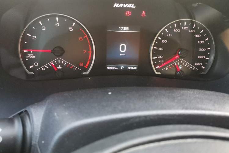 Used Haval H6 2023 National Trend Edition 1.5T Automatic Urban Version Odometer Close Up