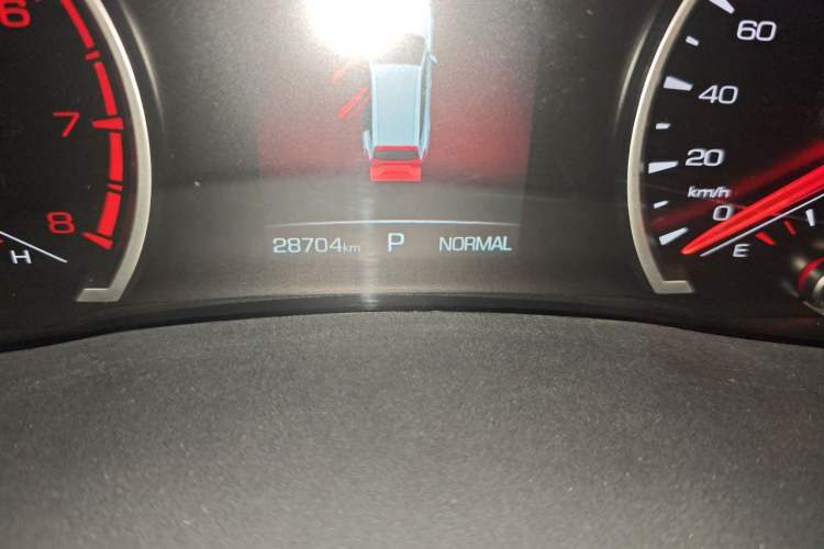 Used Haval H6 2023 National Trend Edition 1.5T Automatic Urban Version Odometer Close Up