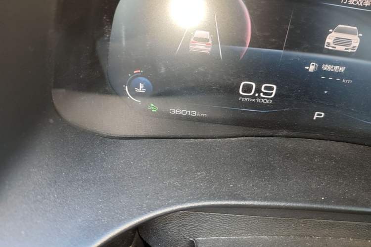 Used Haval H6 2023 National Trend Edition 1.5T Automatic Champion Version Odometer Close Up
