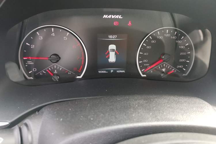 Used Haval H6 2023 National Trend Edition 1.5T Automatic Urban Version Odometer Close Up