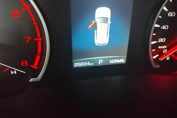 Used Haval H6 2023 National Trend Edition 1.5T Automatic Urban Version Odometer Close Up