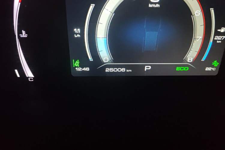 Used Haval H6 2023 National Trend Edition 1.5T Automatic Champion Version Odometer Close Up