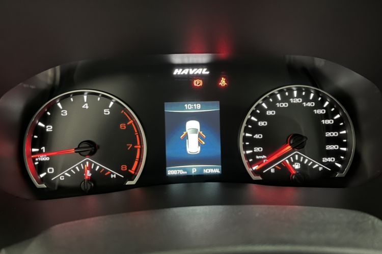 Used Haval H6 2023 National Trend Edition 1.5T Automatic Urban Version Odometer Close Up
