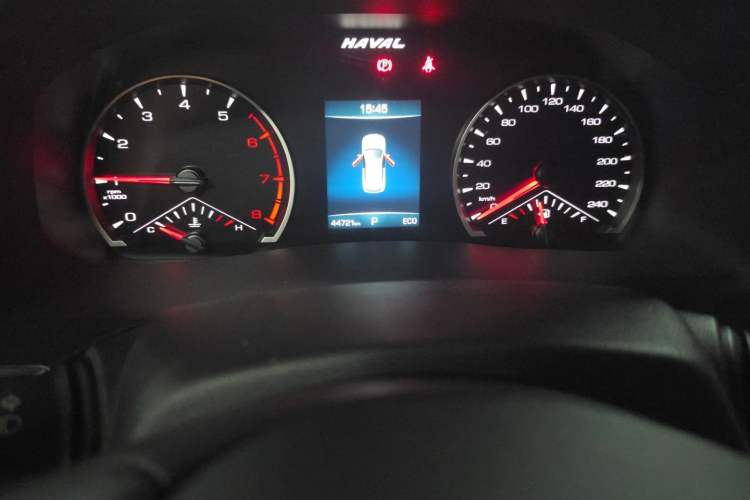 Used Haval H6 2023 National Trend Edition 1.5T Automatic Urban Version Odometer Close Up