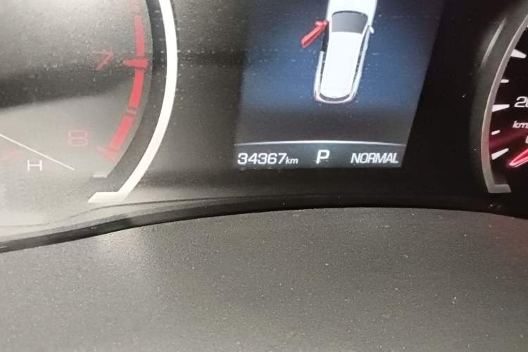 Used Haval H6 2023 National Trend Edition 1.5T Automatic Urban Version Odometer Close Up