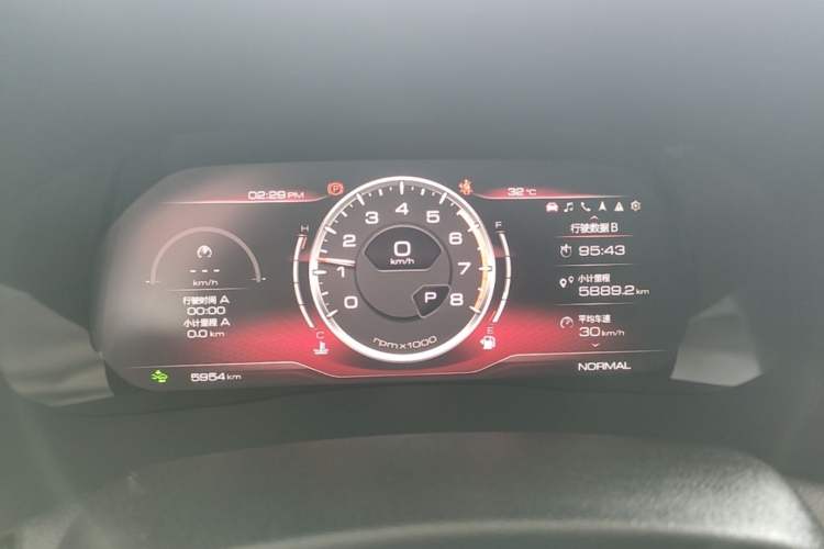 Used Haval H6 2023 National Trend Edition 1.5T Automatic Champion Version Instrument Cluster