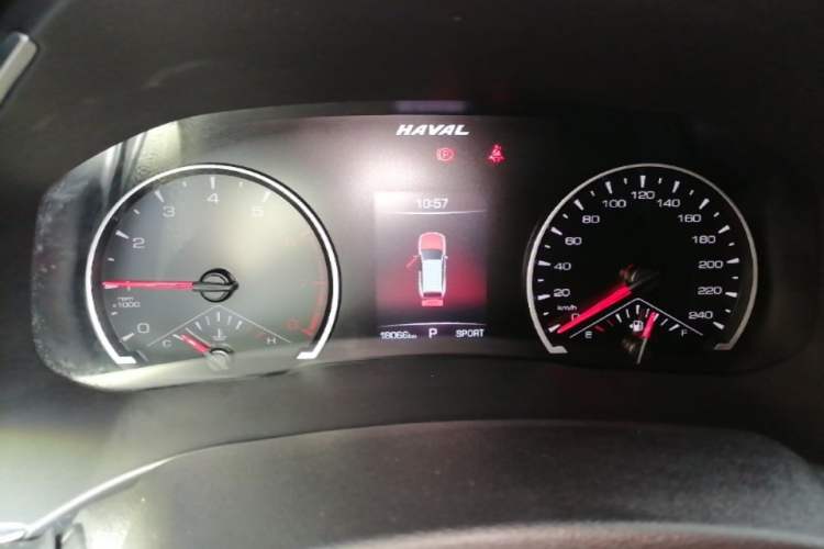 Used Haval H6 2023 National Trend Edition 1.5T Automatic Urban Version Instrument Cluster