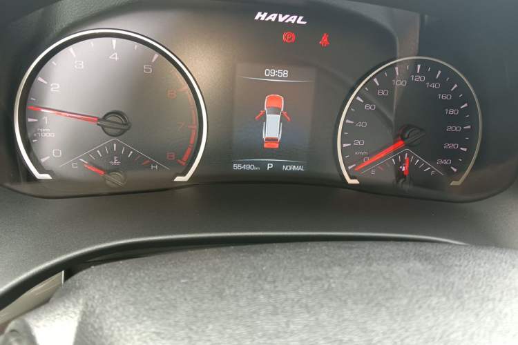 Used Haval H6 2023 National Trend Edition 1.5T Automatic Urban Version Odometer Close Up