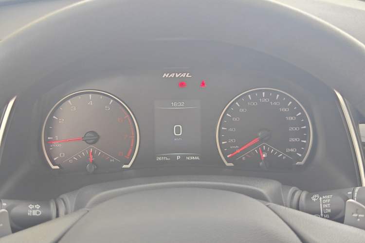 Used Haval H6 2023 National Trend Edition 1.5T Automatic Urban Version Odometer Close Up
