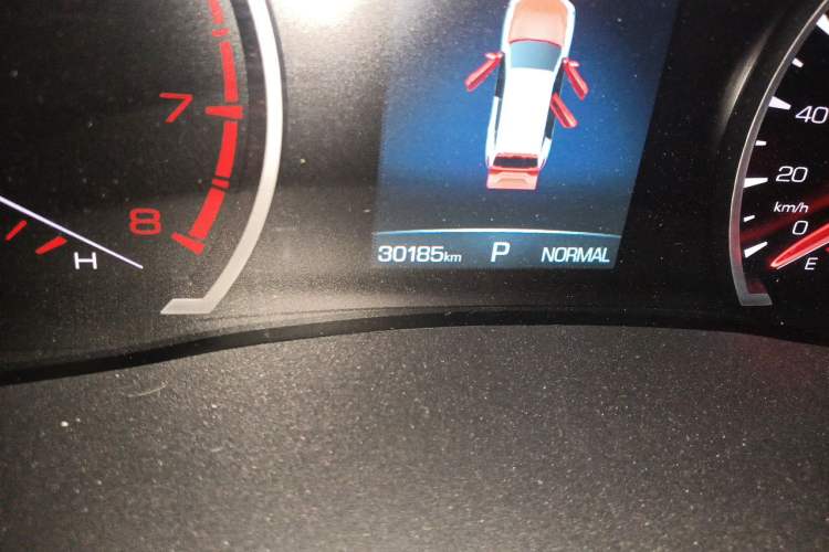 Used Haval H6 2023 National Trend Edition 1.5T Automatic Urban Version Odometer Close Up