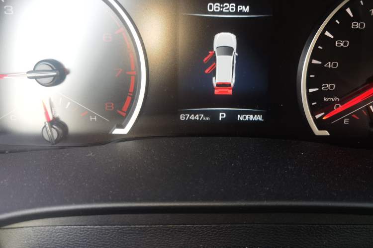 Used Haval H6 2023 National Trend Edition 1.5T Automatic Urban Version Odometer Close Up