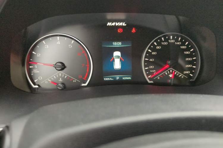 Used Haval H6 2023 National Trend Edition 1.5T Automatic Urban Version Odometer Close Up