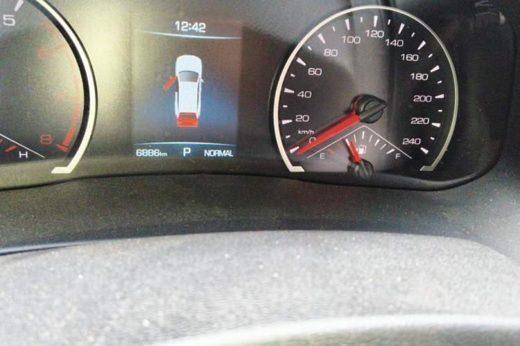 Used Haval H6 2023 National Trend Edition 1.5T Automatic Urban Version Odometer Close Up