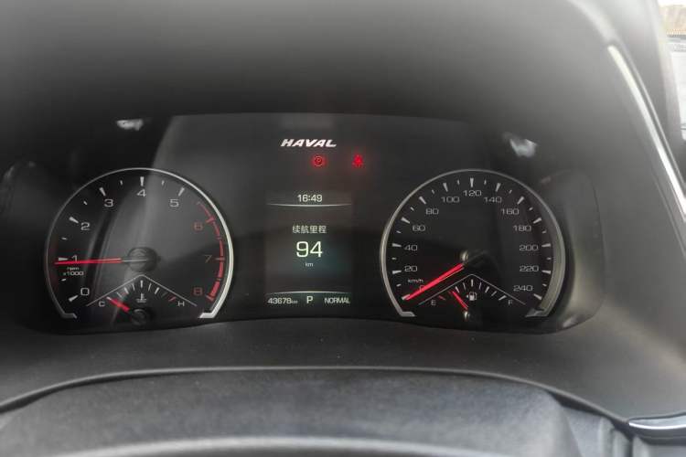 Used Haval H6 2023 National Trend Edition 1.5T Automatic Urban Version Odometer Close Up