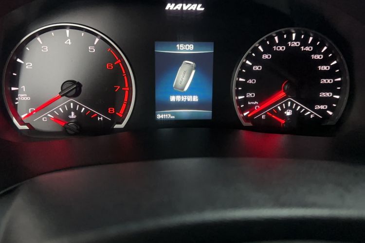 Used Haval H6 2023 National Trend Edition 1.5T Automatic Urban Version Odometer Close Up
