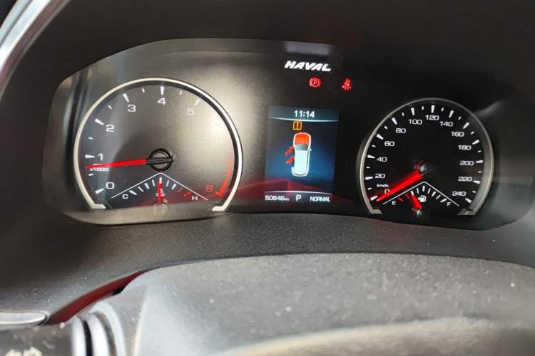 Used Haval H6 2023 National Trend Edition 1.5T Automatic Urban Version Odometer Close Up